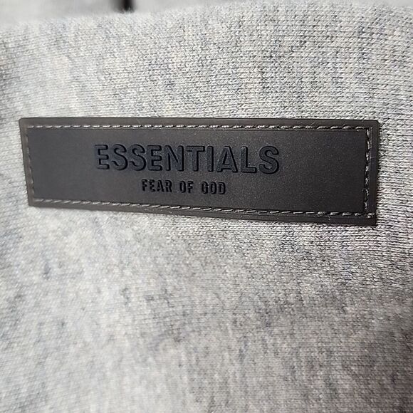 NWT Fear of God Essentials Dark Oatmeal Hoodie Sz Medium - Picture 6 of 13